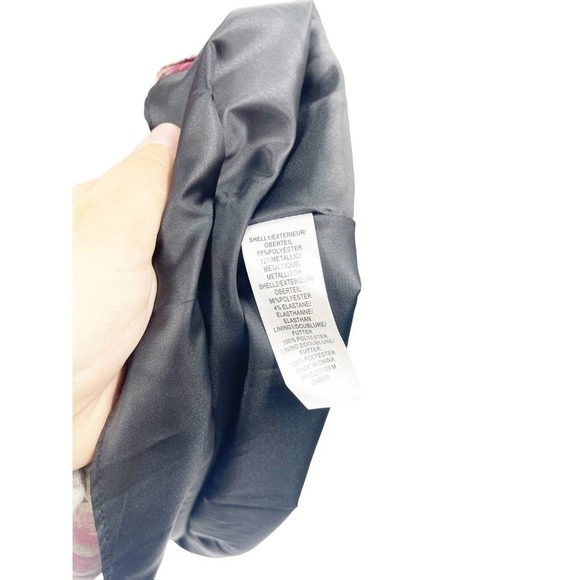 Adrianna Papell Halter Multi Floral Print Skirt Long Party Dress Womens 12 NWT - Picture 5 of 8